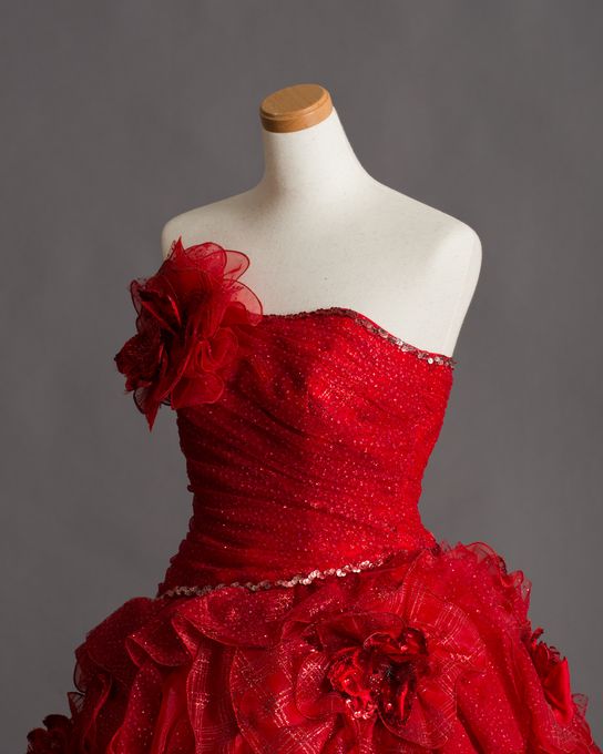 カラードレス 中古販売 赤 ７～９号 ￥98,000 | ウェディングドレス 