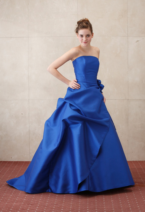 カラードレス ロイヤルブルー ￥９８，０００ | ウェディングドレス 